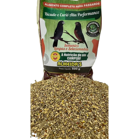 KIT - 1 BICUDO E CURIÓ ALTA PERFORMANCE + 1 GRIT MINERAL C/ CARVÃO