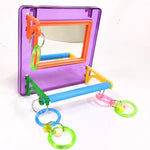 Brinquedo Espelho Multi Play Para Calopsitas Agapornis e Periquitos - Toco Tucano