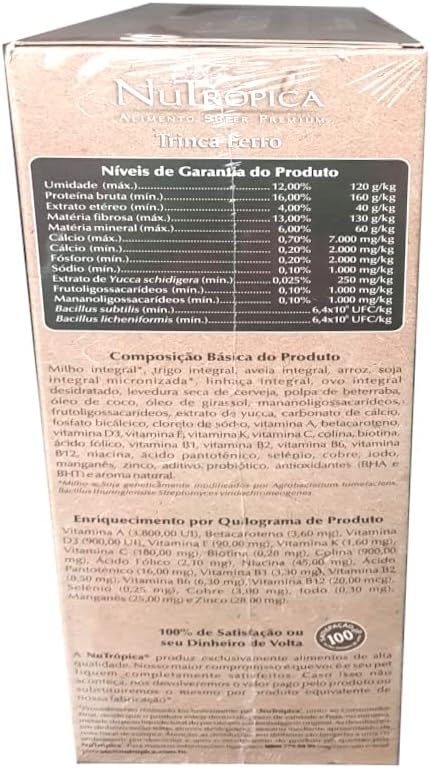 Nutrópica Trinca Ferro Natural - 1kg