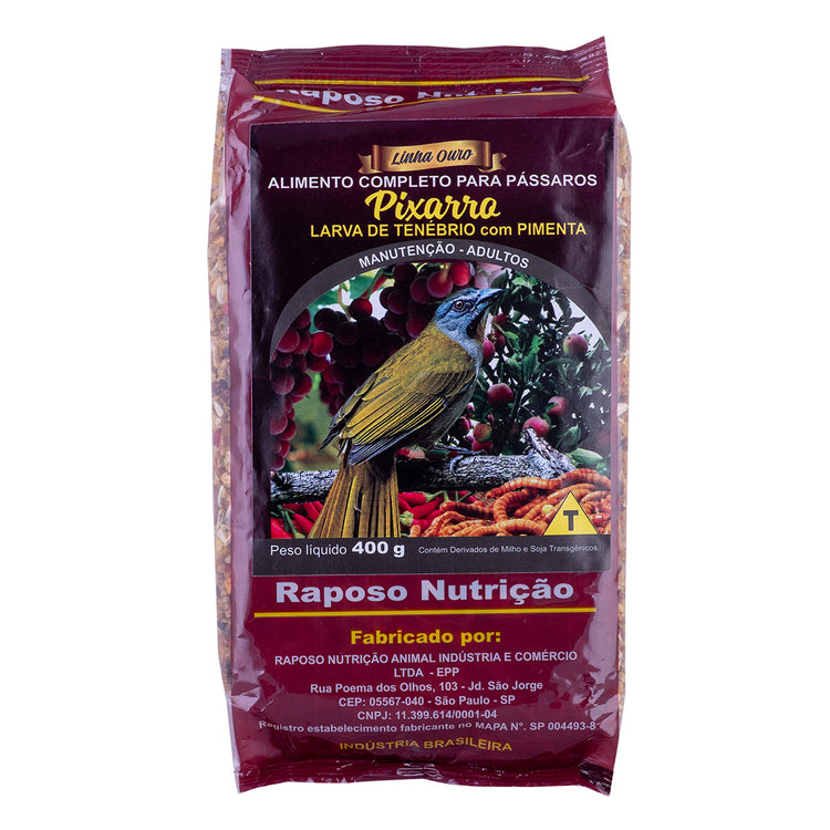 PIXARRO TENÉBRIO COM PIMENTA - 400G