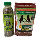 KIT - 1 BICUDO E CURIÓ ALTA PERFORMANCE + 1 GRIT MINERAL C/ CARVÃO