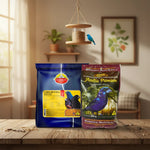 Ração Azulão Premium + Biotron Curió Bicudo | Kit Completo