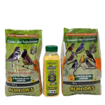 Kit ALTA PERFORMANCE - 1 coleiro, 1 farinhada e 1 canjiquinha