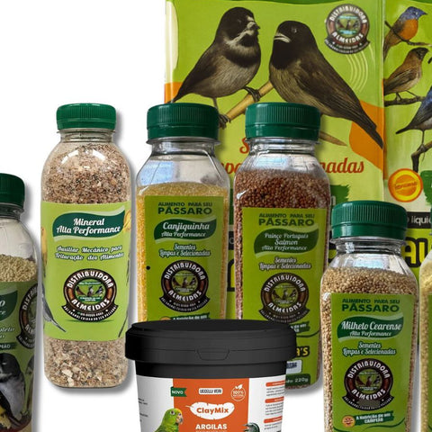 Alimentação Coleiro Premium Alta Performance De Campeão (Inspirado no Coleiro Tagarela)