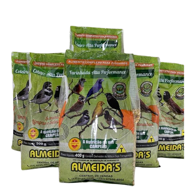 5 COLEIRO ALTA PERFORMANCE + 1 FARINHADA ALTA PERFORMANCE