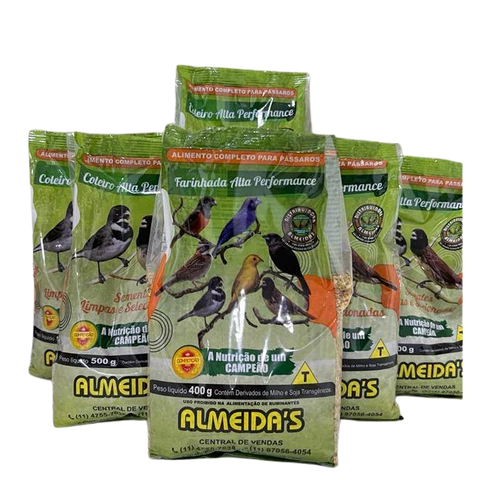 5 COLEIRO ALTA PERFORMANCE + 1 FARINHADA ALTA PERFORMANCE