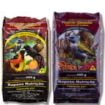 KIT TRINCA FERRO: 1 FARINHADA PREMIUM + 1 SEMENTES COM TENEBRIO - 400G CADA