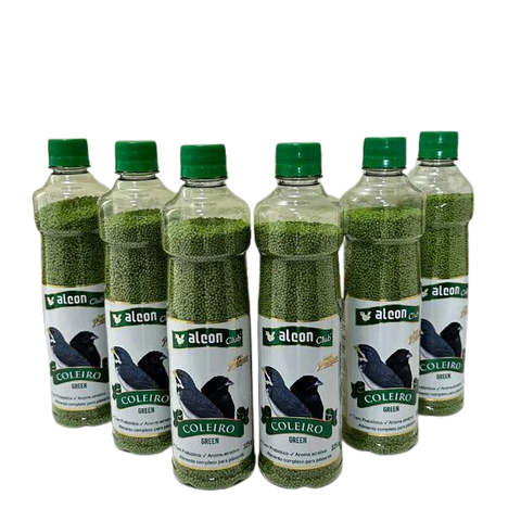 KIT - ALCON CLUB COLEIRO GREEN/VERDE - 6 UNIDADES DE 325G CADA