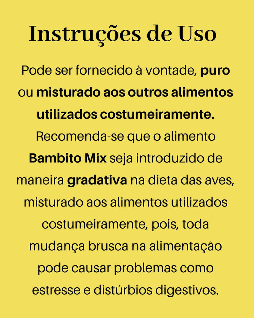 2 unid - BIOTRON BAMBITO MIX - 500G cada