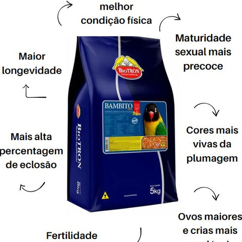 2 unid - BIOTRON BAMBITO MIX - 500G cada