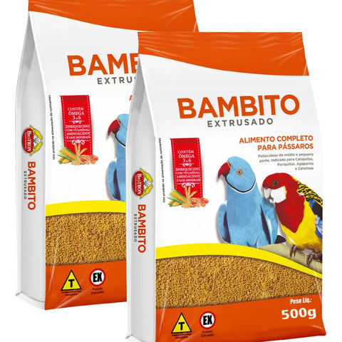 2 BIOTRON BAMBITO EXTRUSADO - 500G CADA