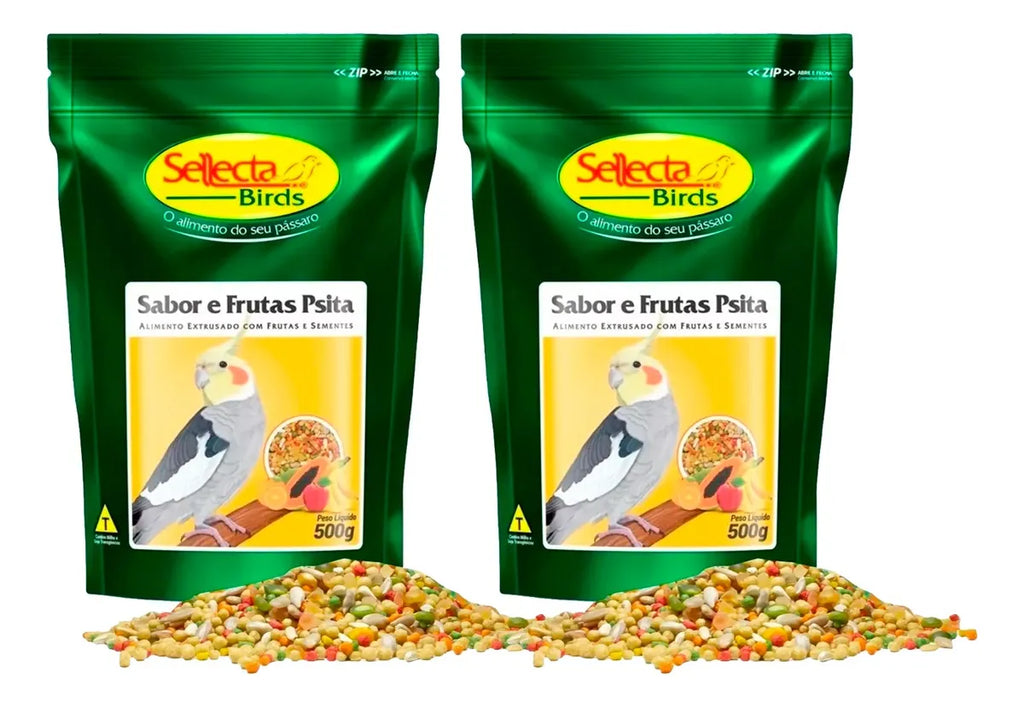 KIT - 2 SELLECTA SABOR E FRUTAS PSITA - 500G CADA
