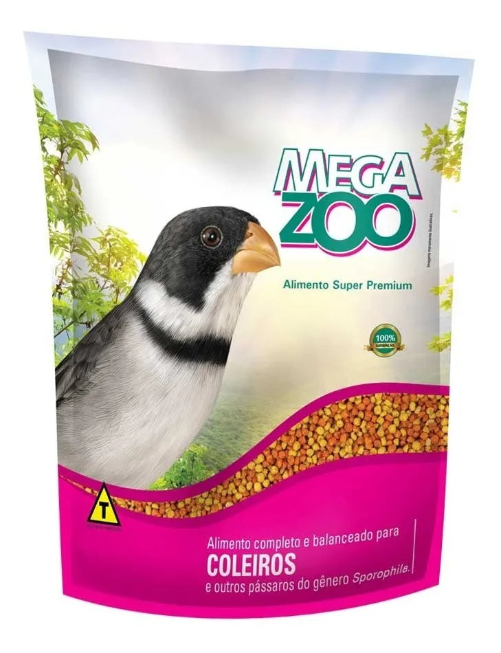 MEGAZOO EXTRUSADA COLEIROS - 350G