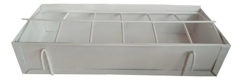 Comedouro de Aço Bico Torto 800ml