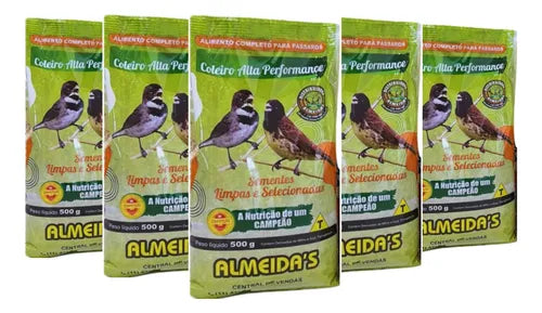 Kit - 5 COLEIRO ALTA PERFORMANCE - 500G cada