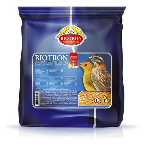 KIT - 3 UNID BIOTRON TICO TICO E CANÁRIO - 500G CADA