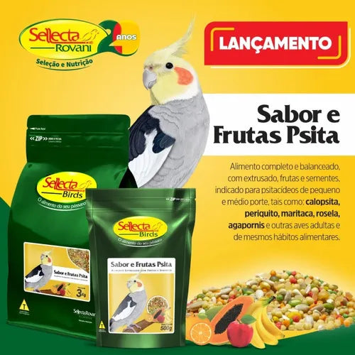 KIT - 2 SELLECTA SABOR E FRUTAS PSITA - 500G CADA