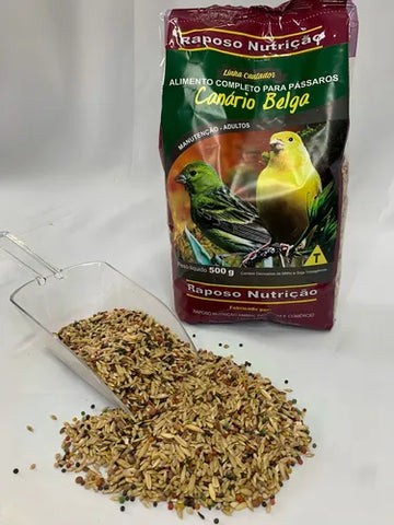 KIT - 3 MISTURA CANÁRIO BELGA - 500G CADA