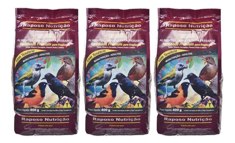 KIT - 3 FARINHADA PREMIUM C/ 400G CADA