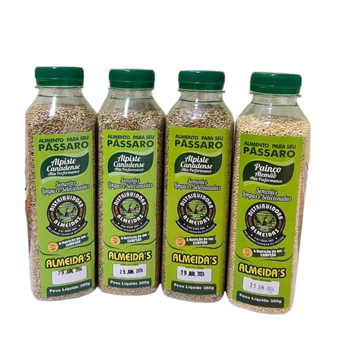 Combo econômico: 3 ALPISTE + 1 PAINÇO ALEMÃO ALTA PERFORMANCE