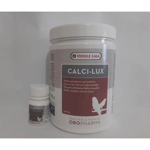 Calci-Lux – Suplemento de Cálcio para Aves | Fortalecimento Ósseo e Pós-Muda | IMPORTADO