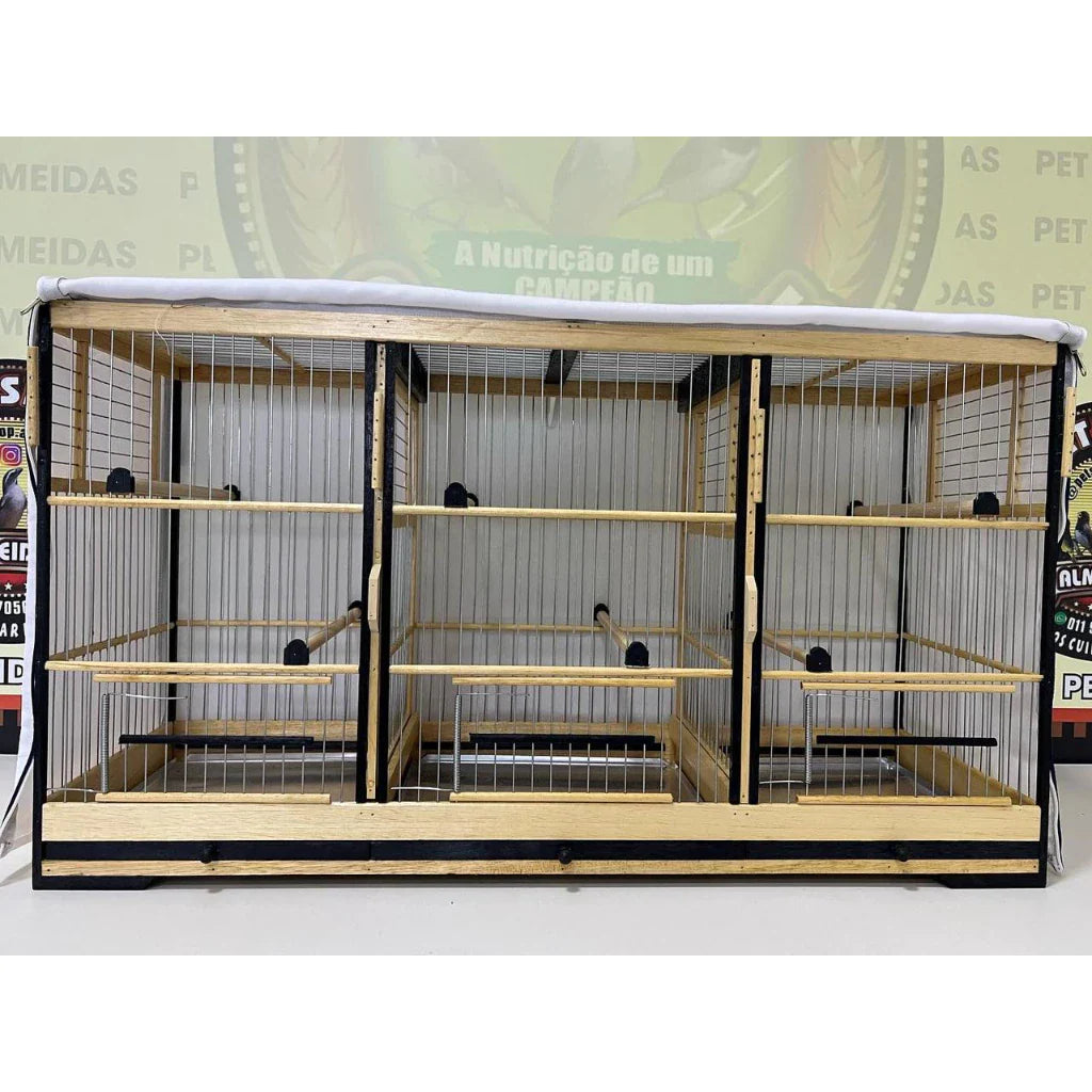 VOADOR MOTEL QUADRADO 2 DIVISÓRIAS - COM CAPA - MALHA FINA