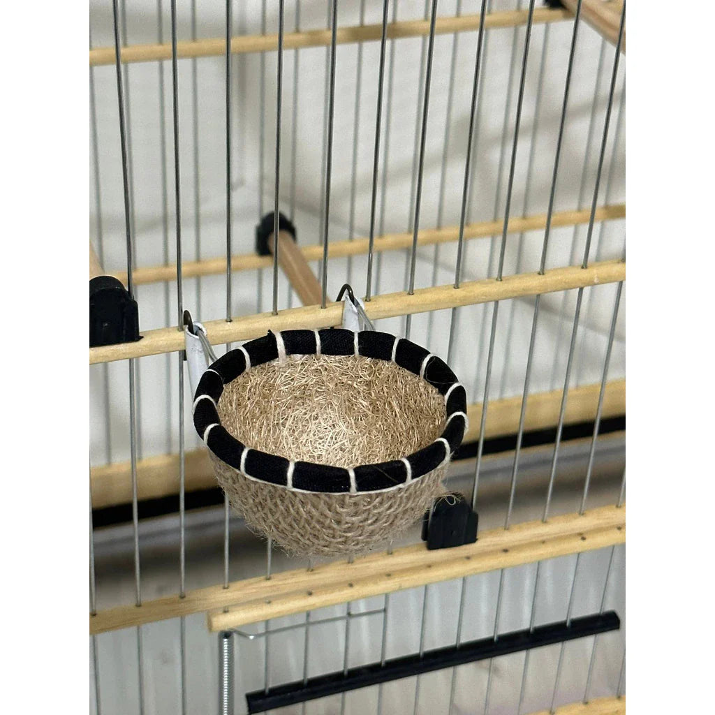 NINHO DE BUCHA PARA COLEIRO ARAME