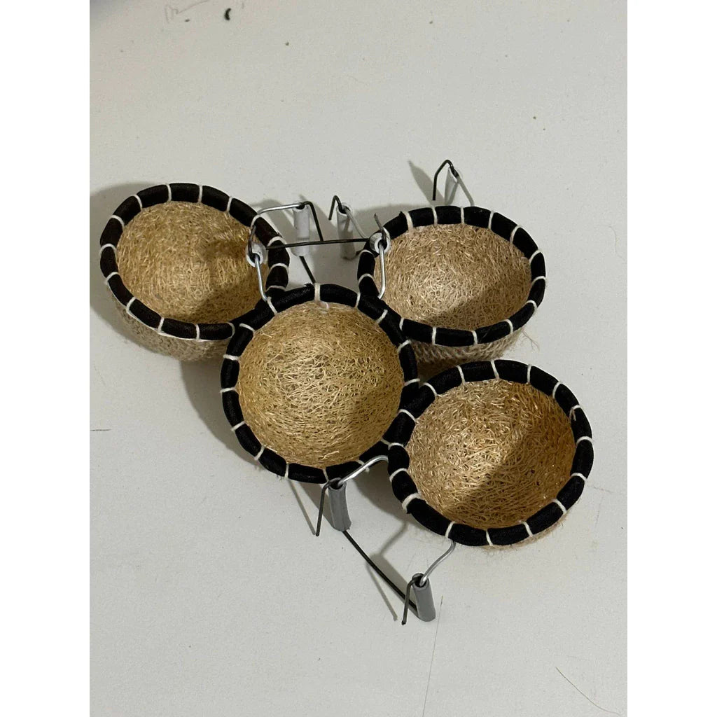 NINHO DE BUCHA PARA COLEIRO ARAME