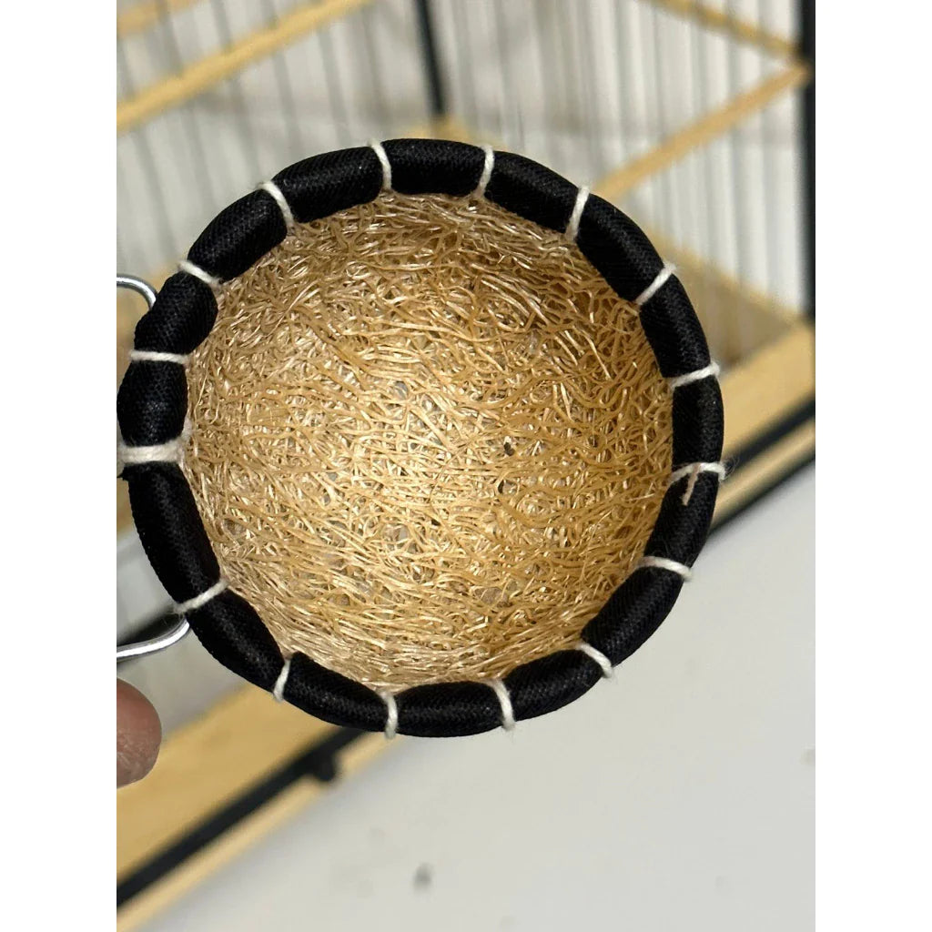 NINHO DE BUCHA PARA COLEIRO ARAME