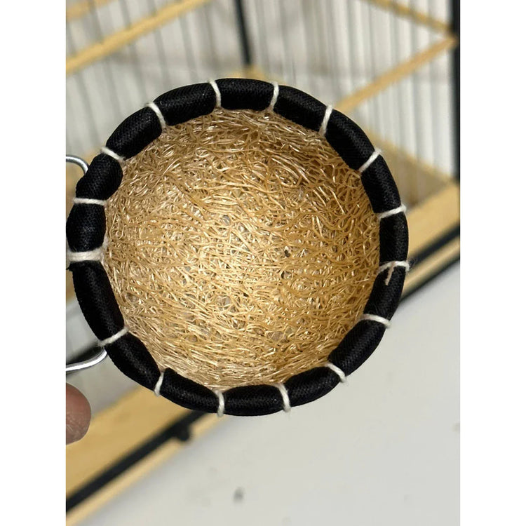 NINHO DE BUCHA PARA COLEIRO ARAME