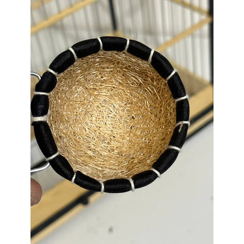 NINHO DE BUCHA PARA COLEIRO ARAME