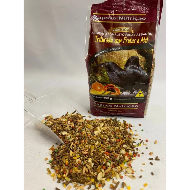 TRITURADA COM FRUTA E MEL 500GR - LINHA NOBRE