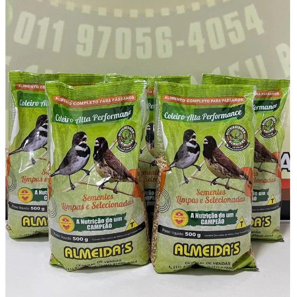 Kit - 5 COLEIRO ALTA PERFORMANCE - 500G cada