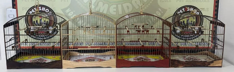 GAIOLA LUXO PARA TORNEIO - M/F - 4 CORES