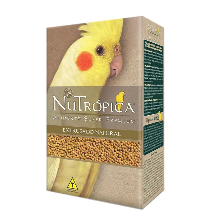 Nutrópica Extrusado Natural para Calopsita