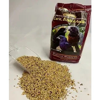 KIT - 5 MISTURA CURIÓ, BICUDO E AZULÃO - 500G CADA