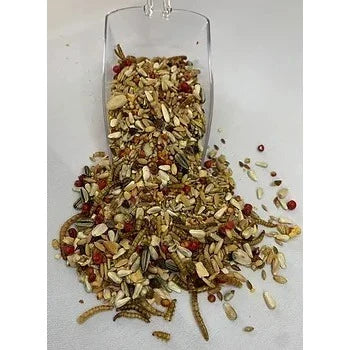 KIT - 3 PIXARRO SEMENTES COM LARVA DE TENÉBRIO C/ 400G CADA