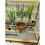 KIT - 5 Ninhos REALEZA para coleiro, em fibra de coco