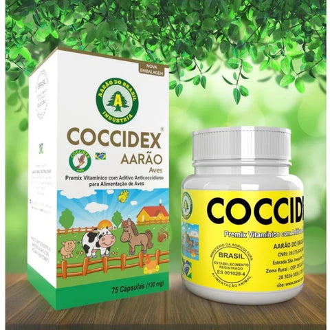 COCCIDEX - AARÃO - 75 cápsulas