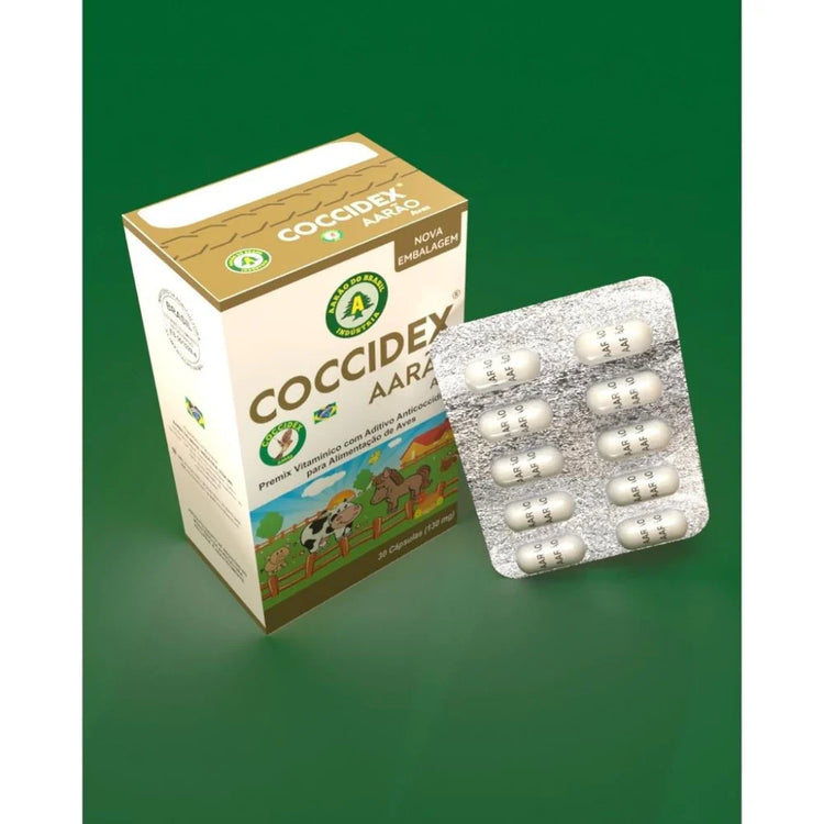 COCCIDEX AARÃO - CAIXA C/ 30 CÁPSULAS