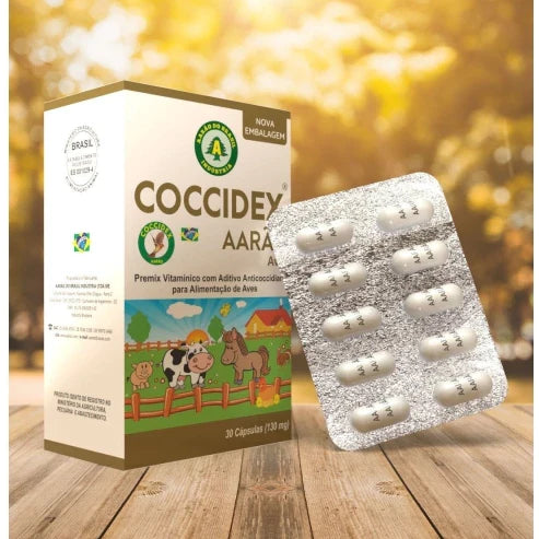 COCCIDEX AARÃO - CAIXA C/ 30 CÁPSULAS