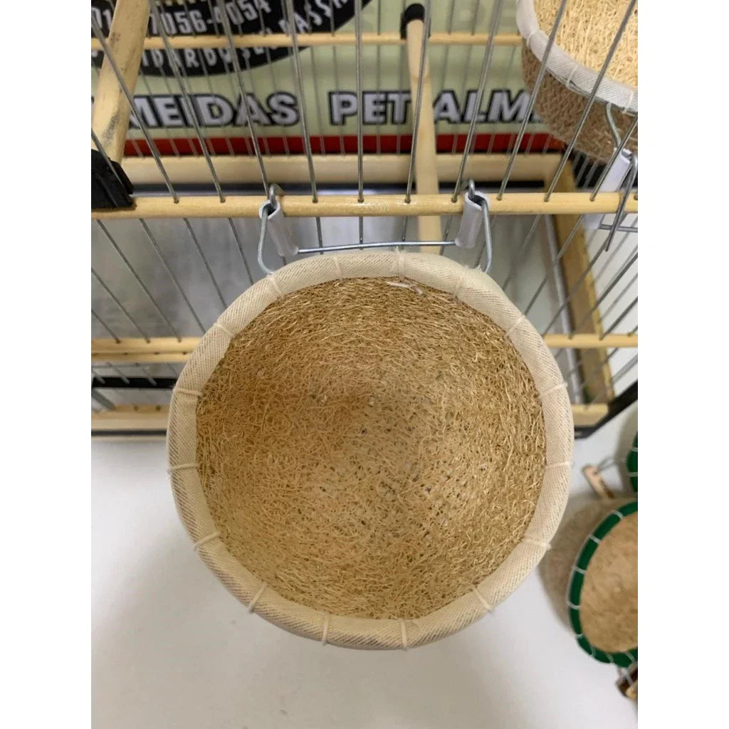 NINHO DE BUCHA  AZULÃO, BICUDO E CANÁRIO