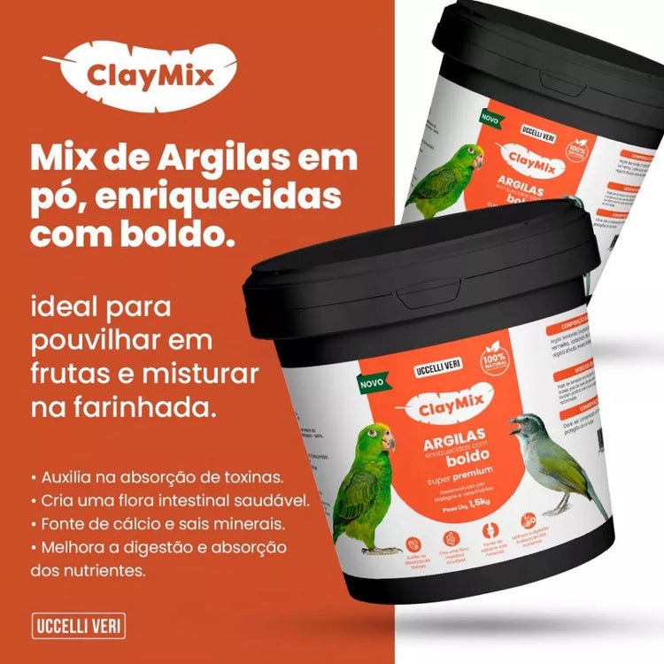 ARGILA ENRIQUECIDA COM BOLDO