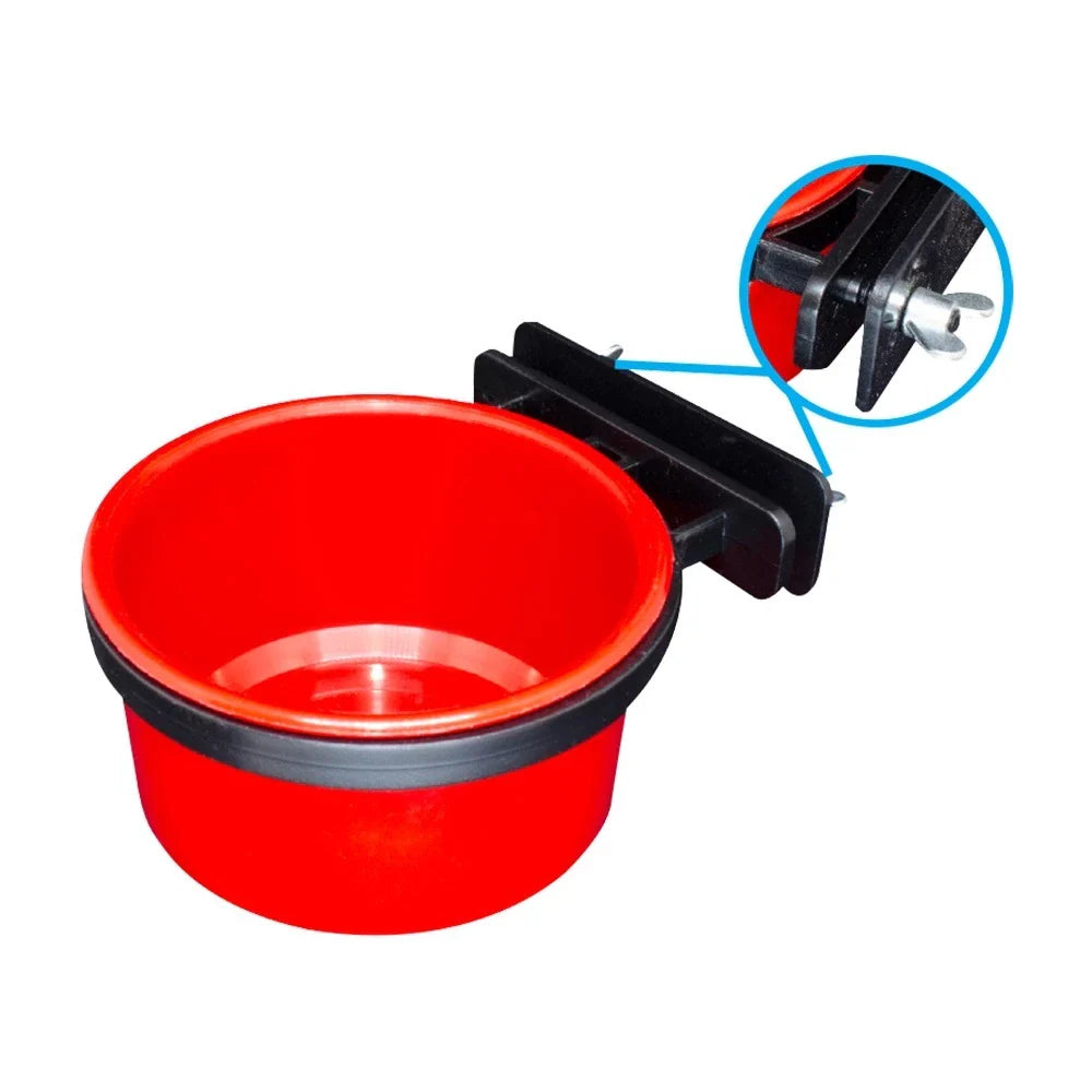 Kit c/2 Caneca plástica para bico torto com suporte borboleta – 400ml