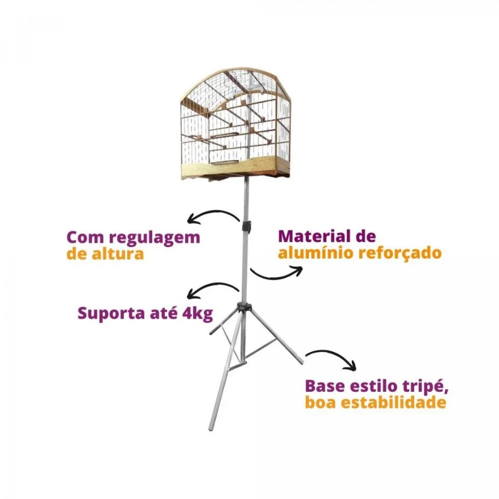 Estaca para gaiola em alumínio