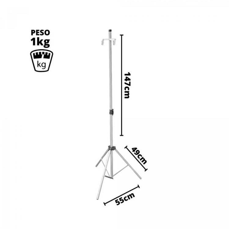 Estaca para gaiola em alumínio