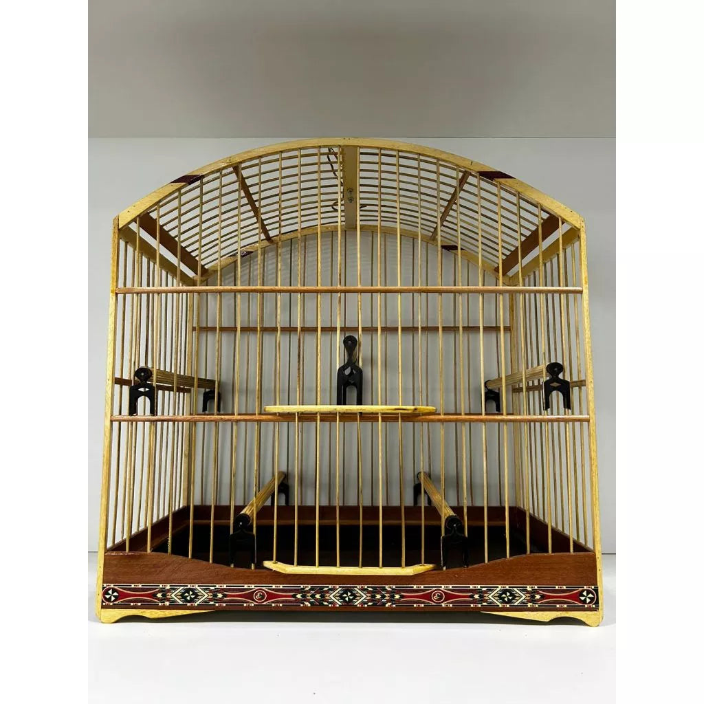 GAIOLA DE PASSEIO EM MALHA LARGA/TRINCA FERRO - MARCHETARIA FITA