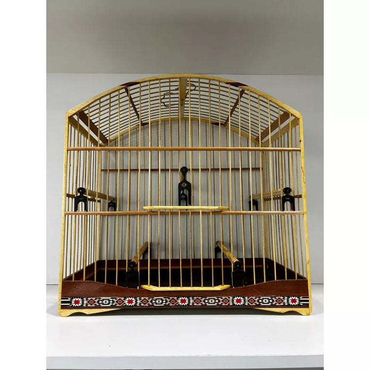 GAIOLA DE PASSEIO EM MALHA LARGA/TRINCA FERRO - MARCHETARIA FITA