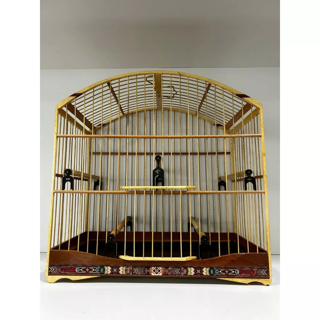 GAIOLA DE PASSEIO EM MALHA LARGA/TRINCA FERRO - MARCHETARIA FITA