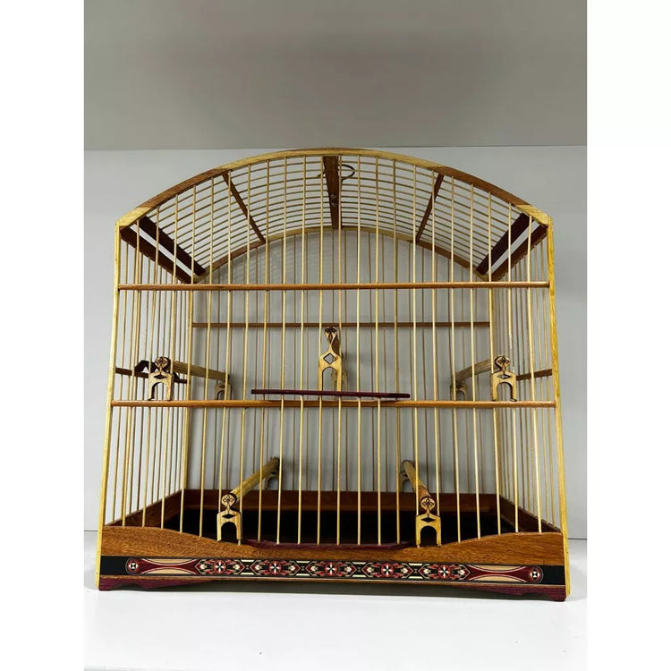 GAIOLA DE PASSEIO EM MALHA LARGA/TRINCA FERRO - MARCHETARIA FITA